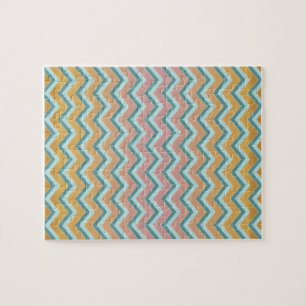 Quebra-cabeça ZigZag - Cores Aquecidas Moles