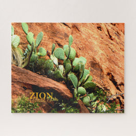 Quebra-cabeça Zion National Park Utah, Cactus, Sudoeste
