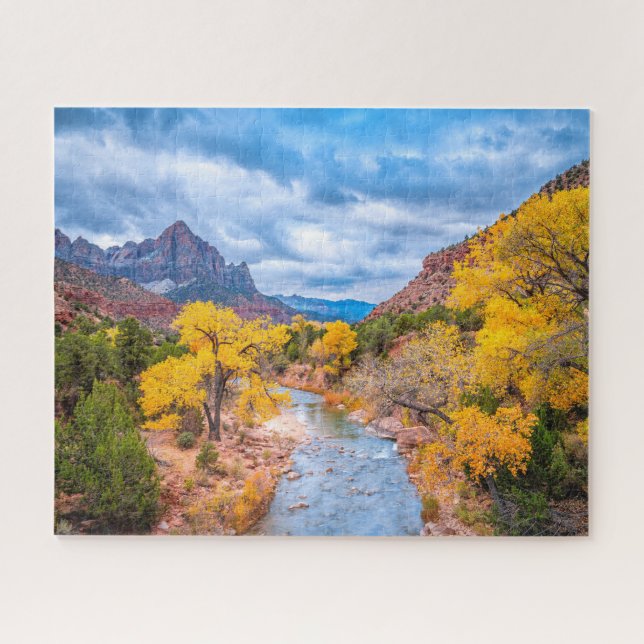 Quebra-cabeça Zion National Park, Utah, Estados Unidos (Horizontal)