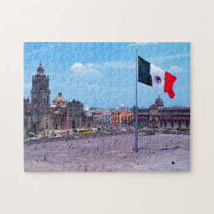 Quebra-cabeça Zocalo, Cidade do México, México