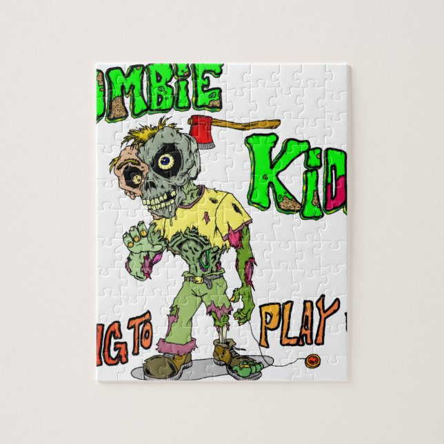 Quebra-cabeça Zombie Kids (Vertical)