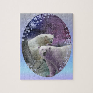 Quebra-cabeça Zoológico Polar Bear Indy