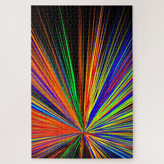 Quebra-cabeça Zoom Cor Boom Arco-íris Multicor (Vertical)