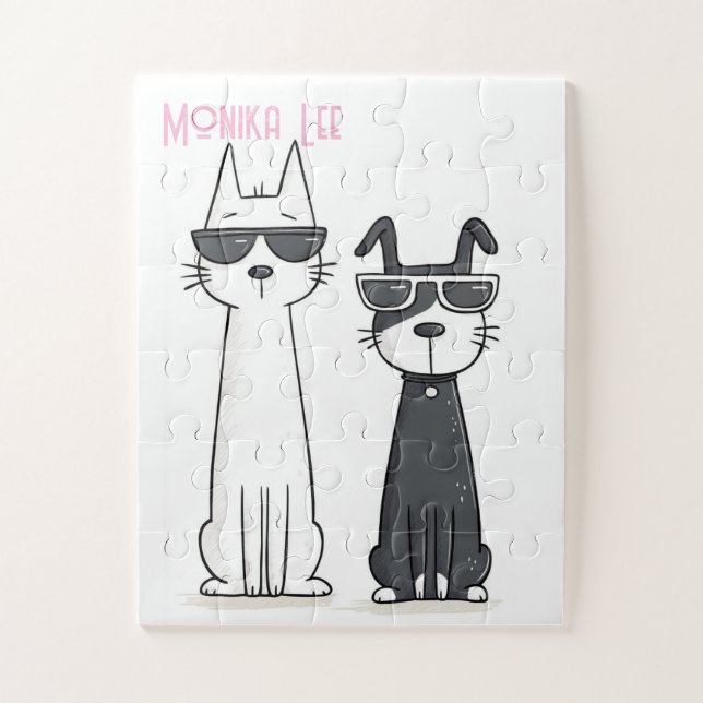 Quebra-cabeças de Gatinhos Fofos  (Vertical)