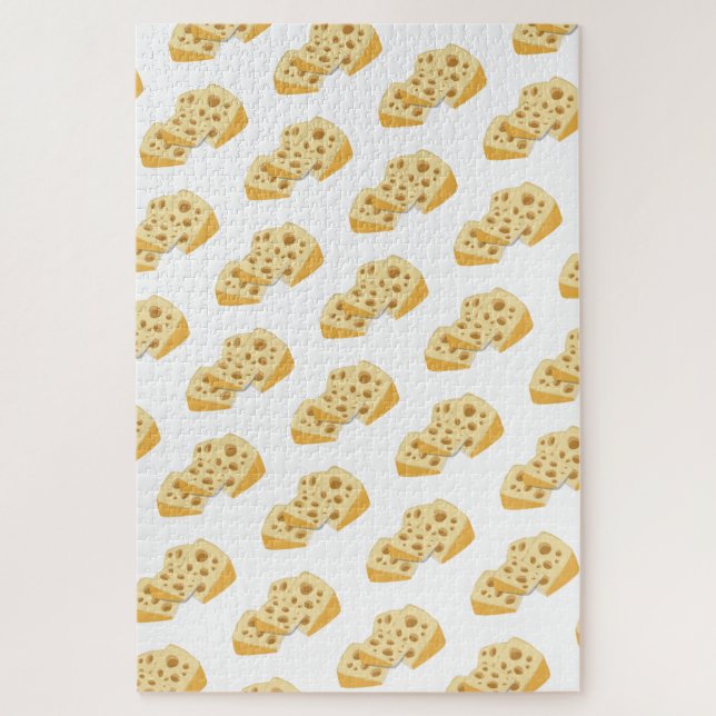 Quebra-cabeças de Queijo Fofos  (Vertical)