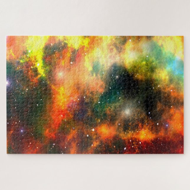 Quebra-cabeças do nosso majestoso universo (Horizontal)