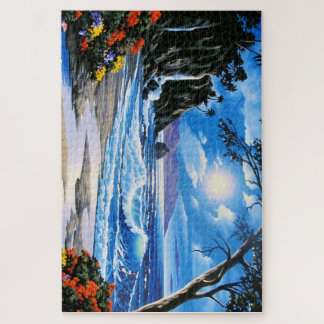 Quebra-cabeças | Ondas na Praia 20" x 30", 1014 pe