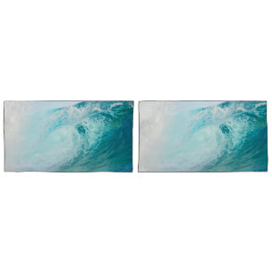 Quebra da onda do azul de Oceano Pacífico