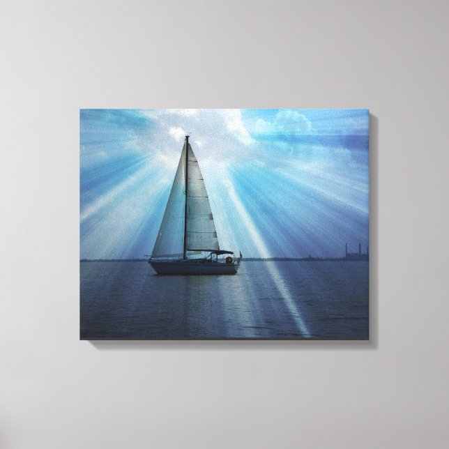 Quebra de Canvas do Barco de Velas (Frente)
