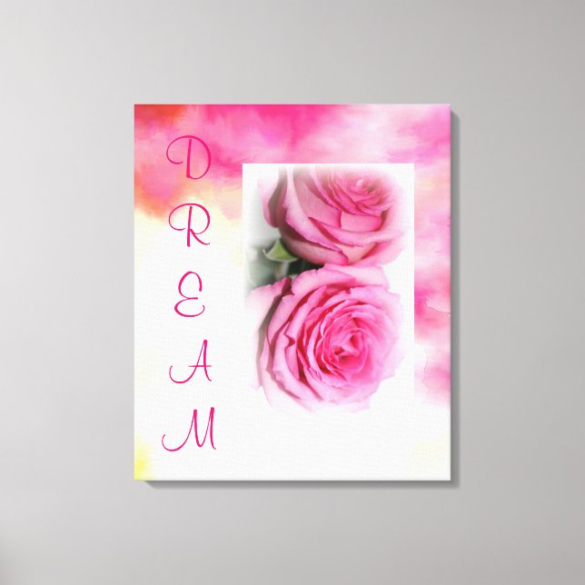 Quebra de Canvas DREAM Watercolor (Frente)