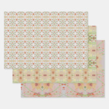 Quebra de folhas com três Designs diferentes