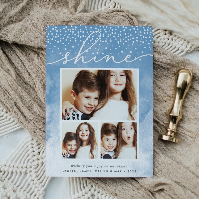 Quebra de Neve de Aquarela | Cartão de Colagem de  (Criador carregado)