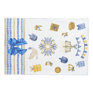 Quebra de presente de Hanukkah reutilizável - Azul