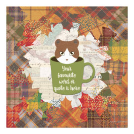 Quebrar Quebra de Cat Foto Alargamento