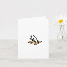 "Quebre-o", cartão de saudação do vazio