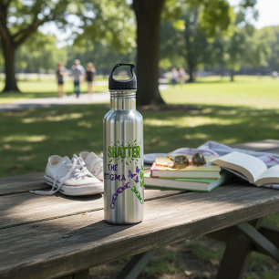 Quebre o estigma - Garrafa de água para a saúde me