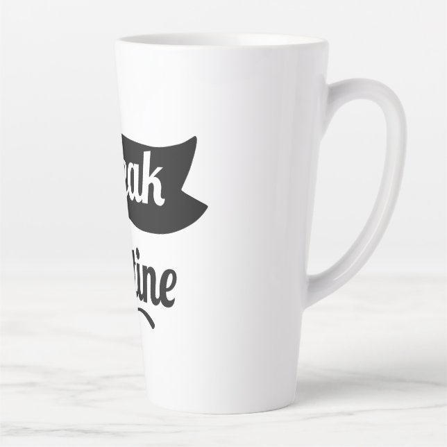 Quebre seu design de caneca de rotina (Direita)