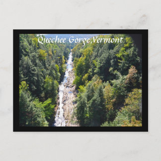 Quechee Gorge,Vermont - Cartão postal
