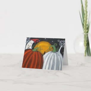 Queda bem-vinda! Cartões de nota