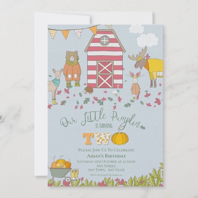 Queda de Amigos da Floresta Segundo Convite de Ani (Frente)