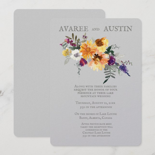 Queda Girassóis (Frente/Verso)