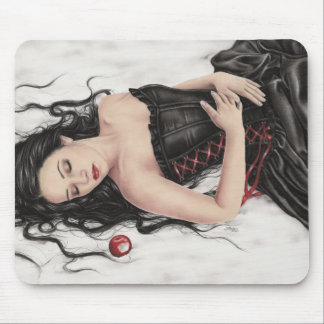 Queda Mousepad dos brancos da neve