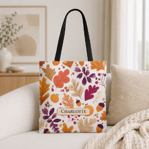 Queda Personalizada - Nome das Folhas e Bolsas do 
