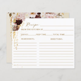 Queda Receita Dourada de Chás de panela Florais de