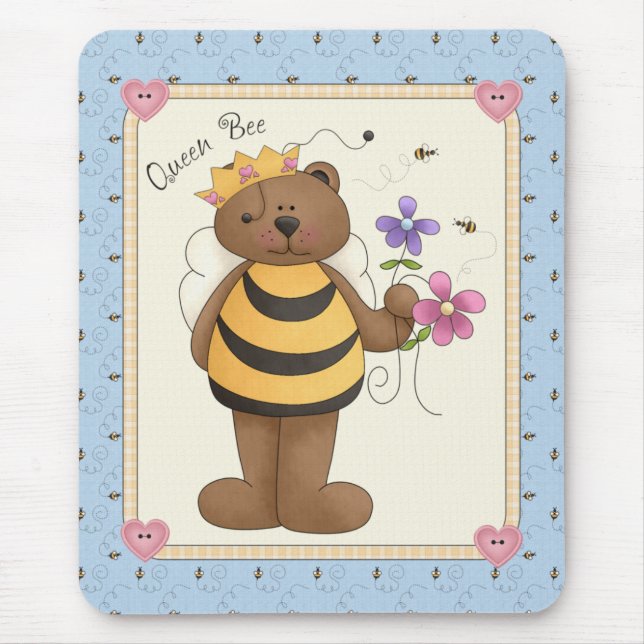 Queen Bee - Mousepad (Frente)