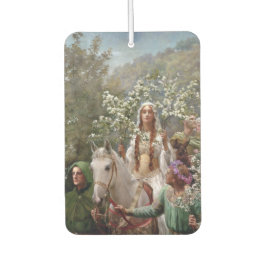 Queen Guinevere's Maying (by John Collier)