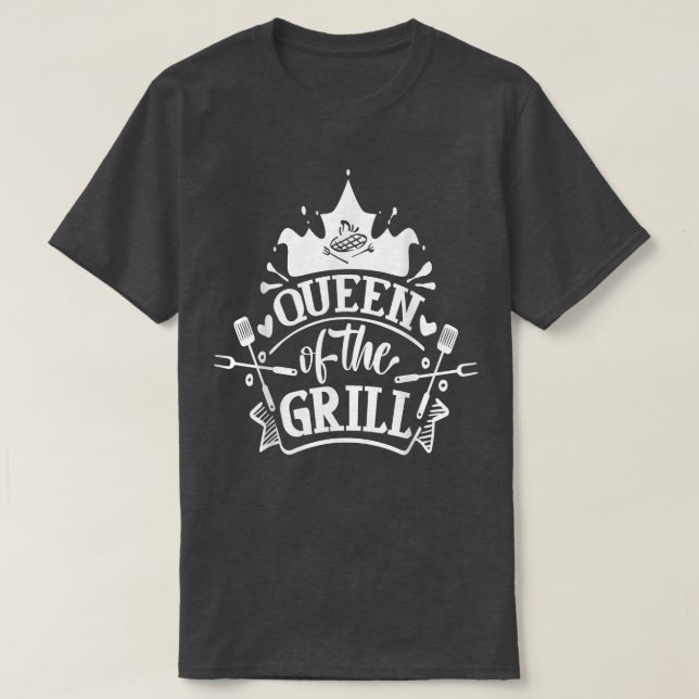 Queen of the Grill T-Shirt (Frente do Design)