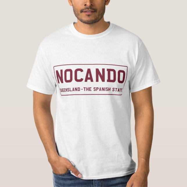 Queensland - a camisa espanhola do corte de (Frente)