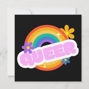 Queer. LGBT+Orgulho. Poster