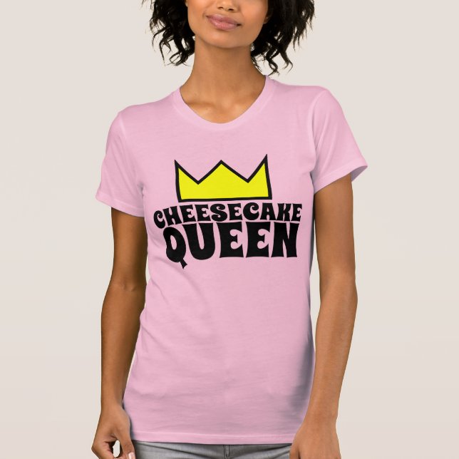 QUEESECAKE RAEN LADIS T-SHIRTS (Frente)