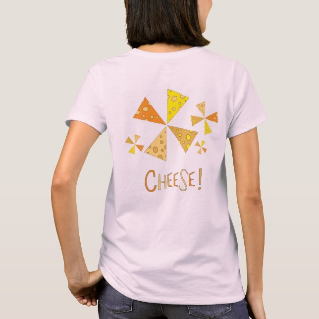 Queijo! Camiseta (Verso)