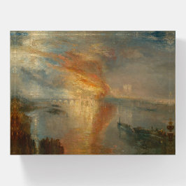 Queimamento das Casas do Parlamento-J.M.W. Turner