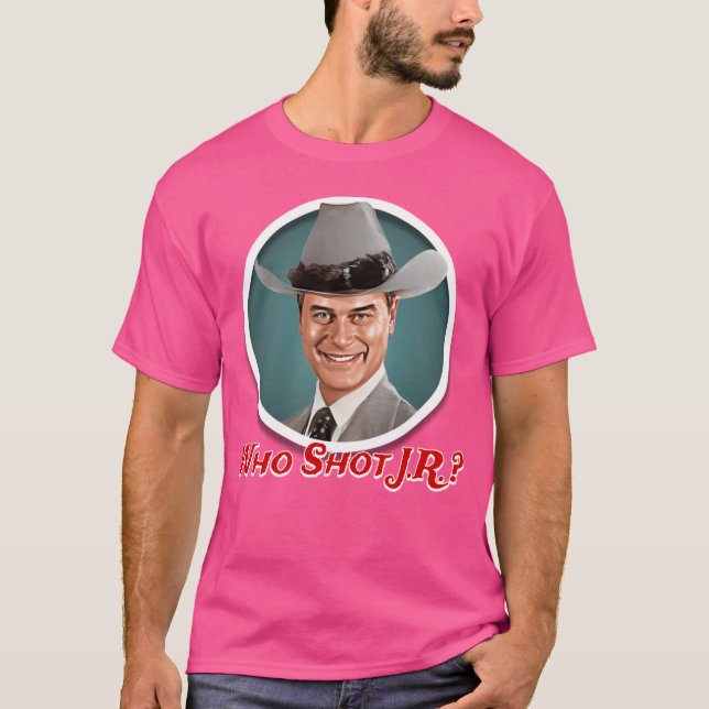 Quem Atirou em J.R. Camiseta (Frente)