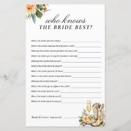 Quem conhece a noiva melhor Chá de panela ocidenta