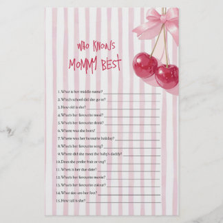 Quem conhece melhor a mamãe Cereja no Topo Laço Ro