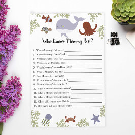 Quem Conhece Melhor a Mamãe Jantar de Bebê Submari