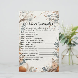 Quem conhece o jogo da chá de fraldas de mamãe