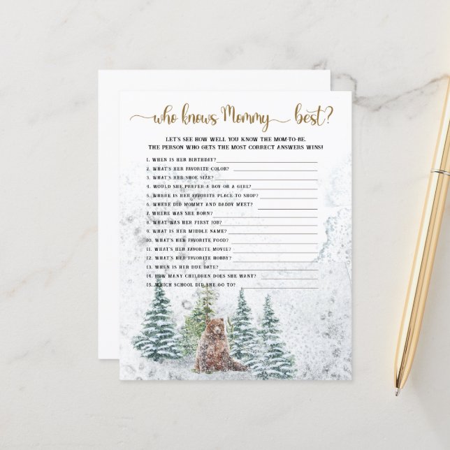 Quem conhece o melhor jogo de chá da mamãe (Frente/Verso In Situ)