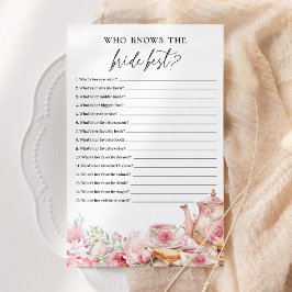 Quem Conhece O Melhor Jogo De Chá De Chá Floral