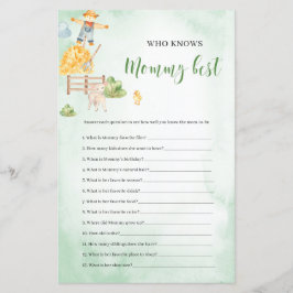 Quem conhece o melhor jogo de Chá de fraldas da fa