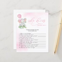 Quem Conhece O Melhor Jogo De Chá de fraldas Elefa