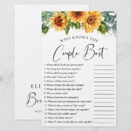 Quem conhece o melhor jogo de Chá de girassol do C