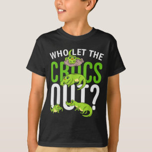 Quem Deixou os Crocs Sair_ Camiseta Divertida de C