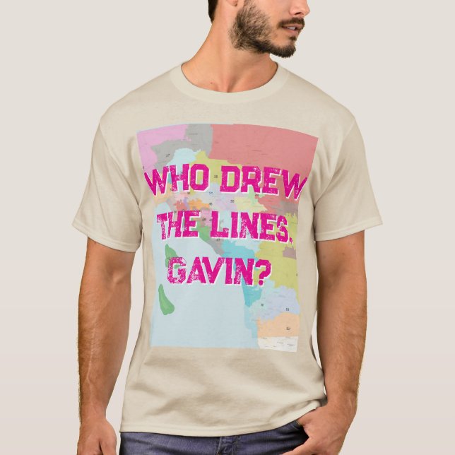 Quem Desenhou a Camiseta Linhas (Frente)