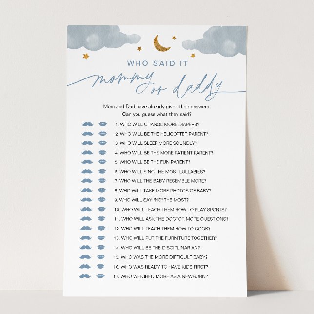 Quem disse que ele era Mamãe ou Pai Jogo do Bebê b (Criador carregado)