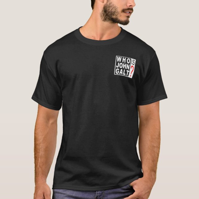 Quem é John Galt? camisas (Frente)